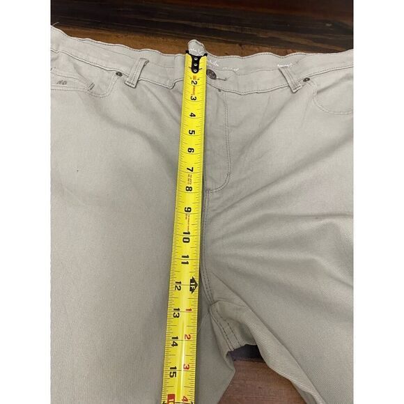 Gloria Vanderbilt Amanda Capri All Around Slimming Effect Green Plus Size 20W - Picture 7 of 9